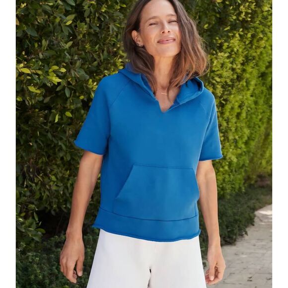 Frank & Eileen - Mel Hoodie in Summer Blue sz Small - Picture 1 of 4